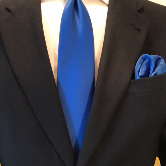 Hart Schaffner Marx Blue Blazer - Picture 6 of 16